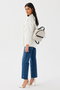 Lucky Bees Mochila Crema y Negro